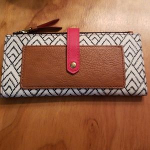 Fossil Chevron Wallet for Women